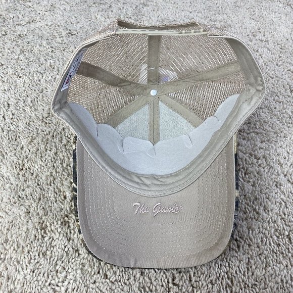 Pitt Panthers The Game Bar Hat Realtree Camo Max 5 Trucker Mesh Snapback Cap NWT - Picture 4 of 8